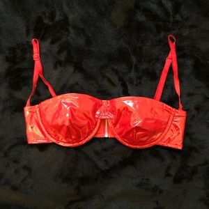 MATTE BRAND PVC BUSTIER